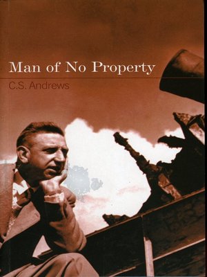 cover image of Man of No Property